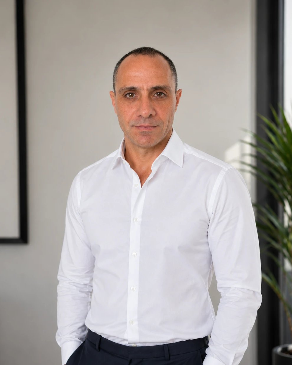 Retrato de Joseba Cercas, fundador de Kresalia Properties