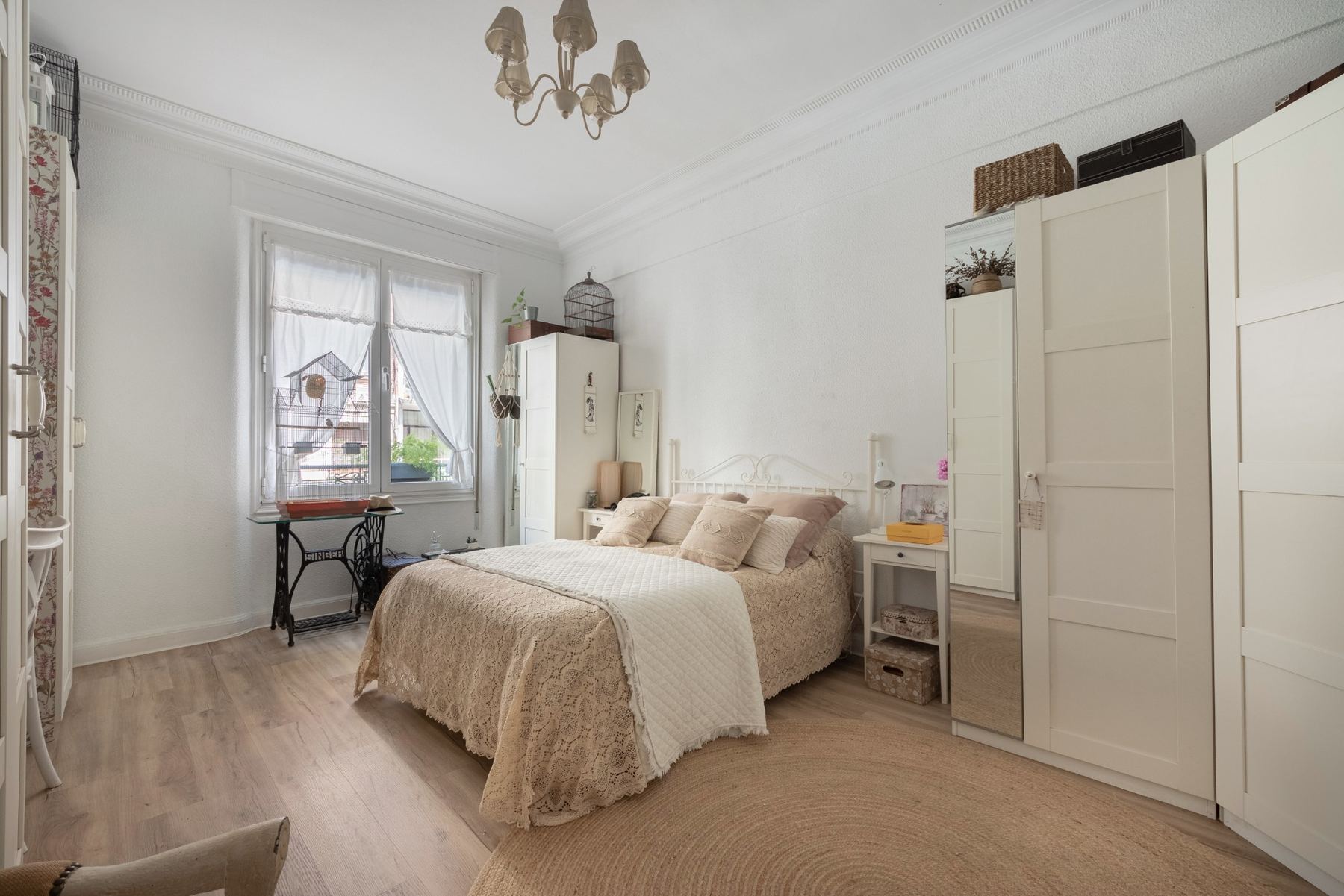 Piso en Bilbao, dormitorio principal