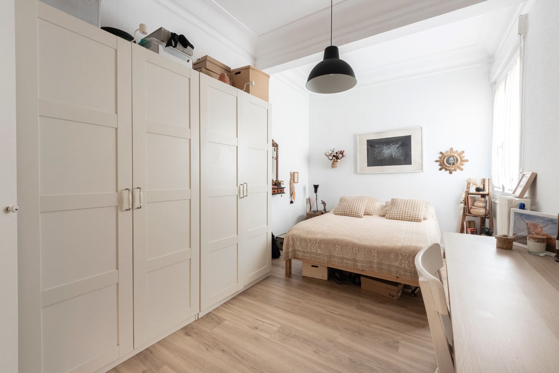 Piso en Bilbao, dormitorio