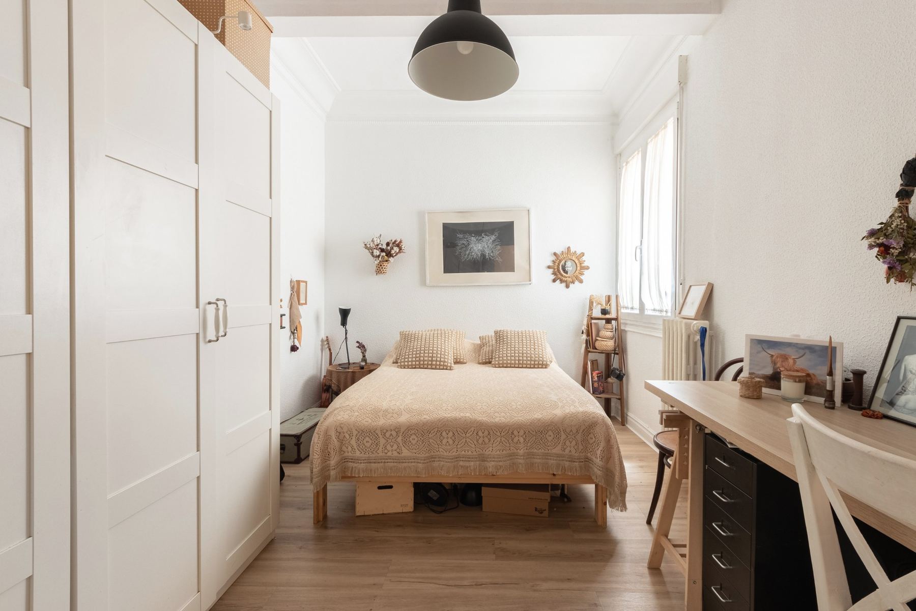 Piso en Bilbao, dormitorio